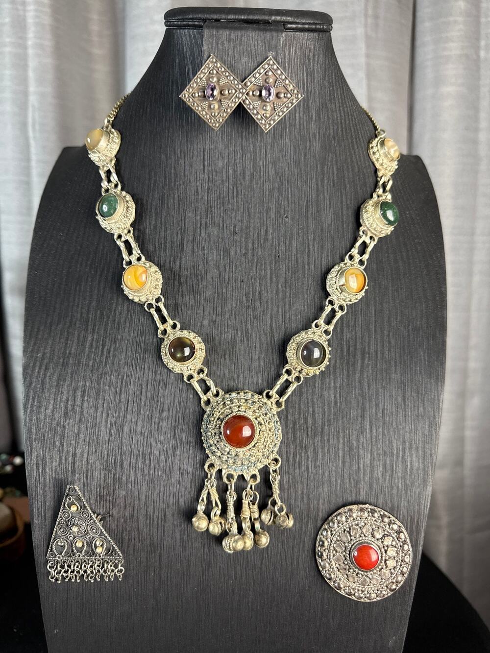 Vintage Ethnic Jewelry Bundle- 4 pc